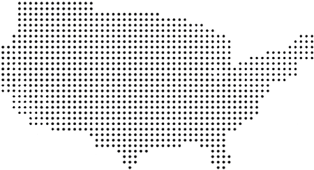 Map of the USA